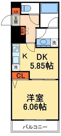 パークキューブ上野の物件間取画像